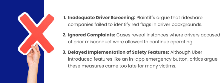 Examples of negligence in assault claims