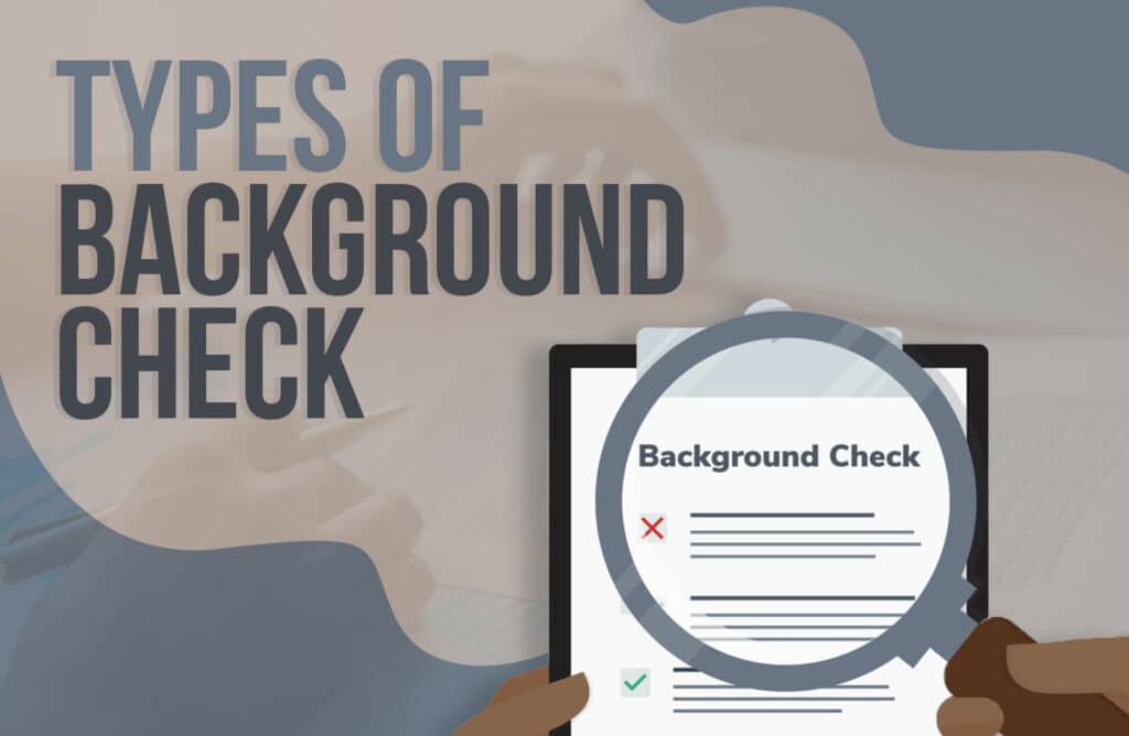 Types of background check