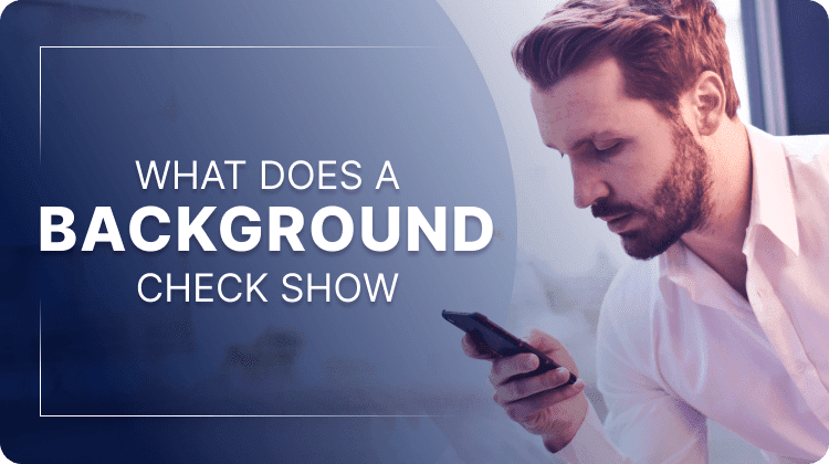 what does a background check show